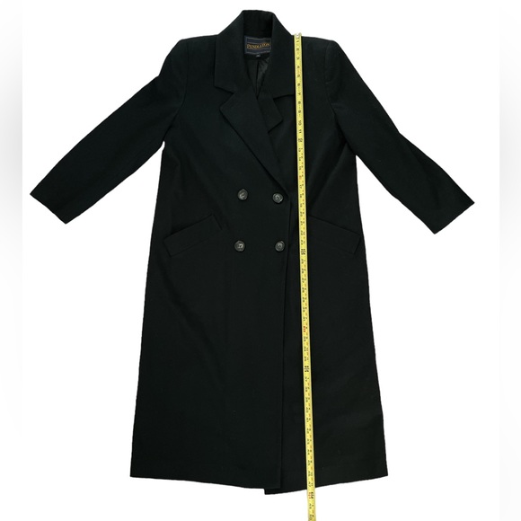 Vintage Pendleton Black Wool Pea Coat- size 8 - Picture 14 of 17